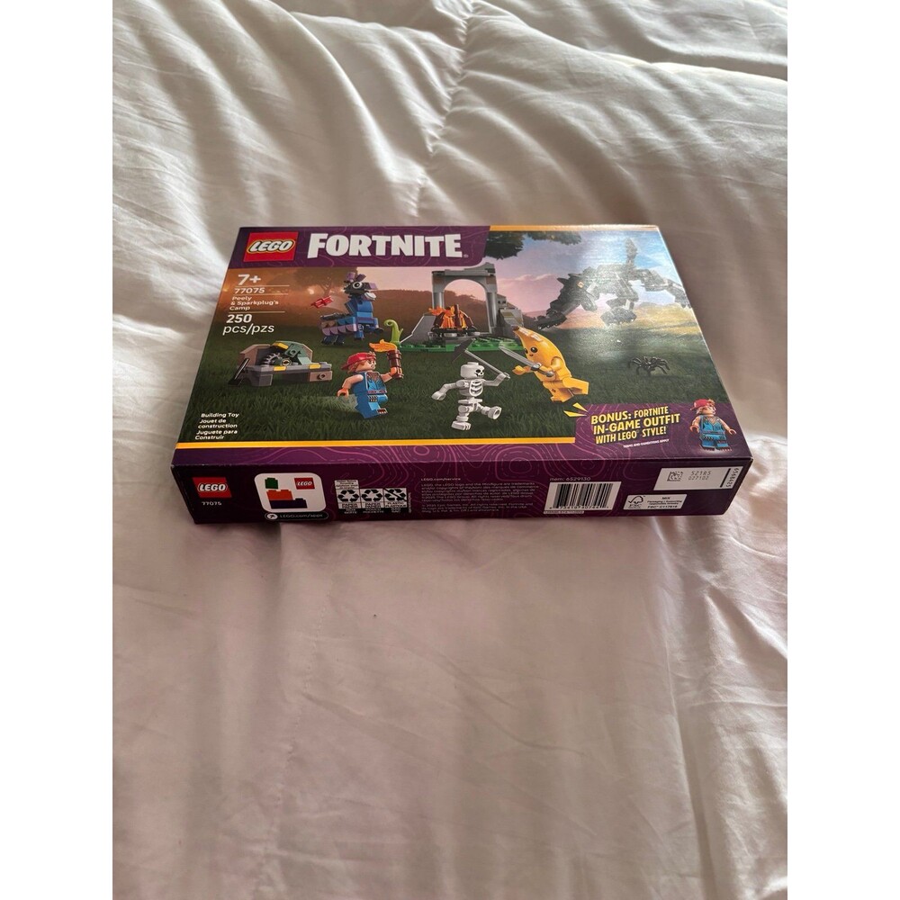 LEGO Fortnite: Peely and Sparkplug’s Camp, 77075, Ages 7+ — Sealed, Unopened